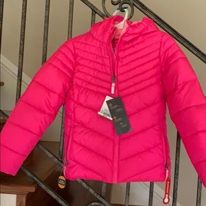 Girls champion pink winter jacket size S (6-6X)